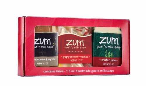 Zum Indigo Wild Mini Bar Holiday Variety Gift Box Perspective: front