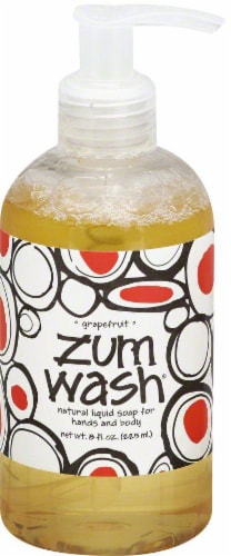 Zum Wash® Grapefruit Hand Soap Perspective: front