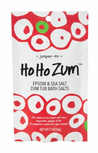 Zum Ho Ho Zum Juniper & Fir Epsom & Bath Salts Perspective: front