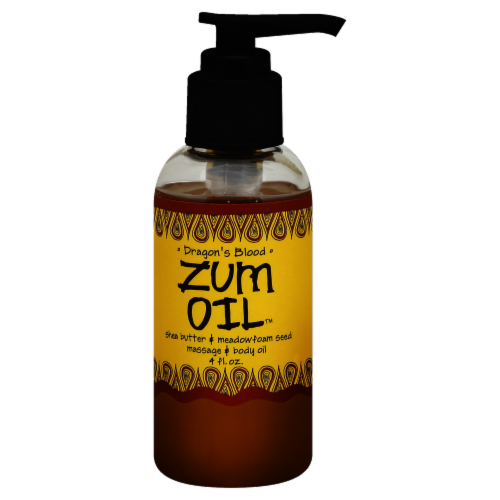 Zum Oil Dragon's Blood Massage and Body Oil Perspective: front