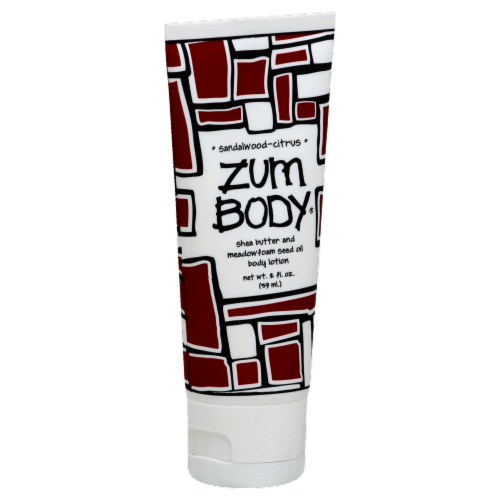 Zum Body Sandalwood Citrus Body Lotion Perspective: front