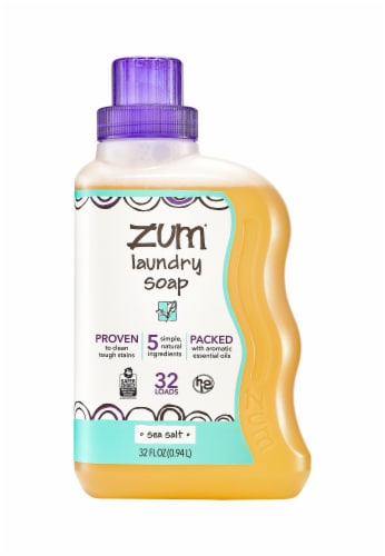 Zum® Sea Salt Laundry Soap Perspective: front