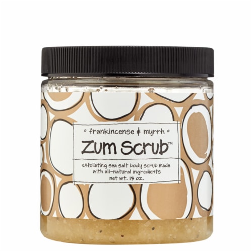 Zum  Body Scrub™ Frankincense & Myrrh Perspective: front