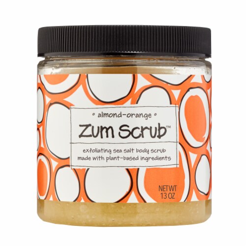 Zum Scrub™ Almond Orange Sea Salt Body Scrub Perspective: front