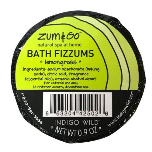 Zum Lemongrass Bath Fizzum Perspective: front