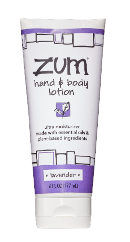Zum® Lavender Hand and Body Lotion Perspective: front