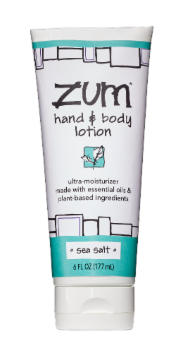 Zum® Sea Salt Hand and Body Lotion Perspective: front