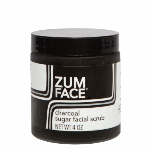 Zum Face® Charcoal Sugar Facial Scrub Perspective: front