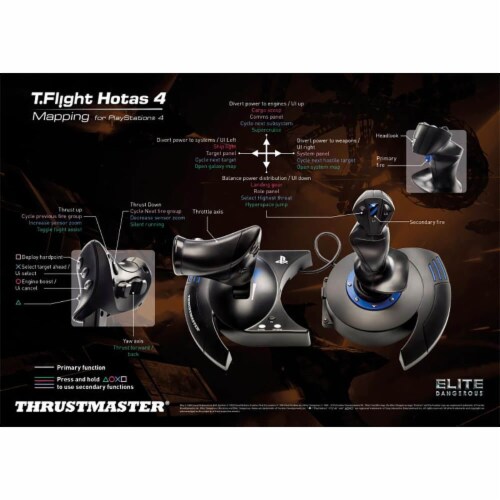 Thrustmaster TFLGHTHOTAS4 Hotas 4 for PS4, 1 - Ralphs