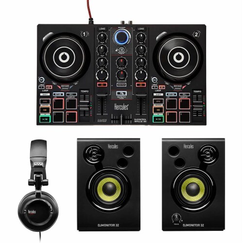 Hercules 4780900  DJLearning Kit Perspective: front