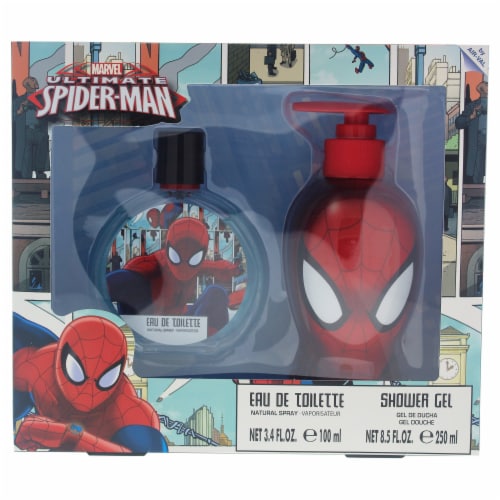 Marvel Ultimate Spider Man 3.4oz EDT Spray, 8.5oz Shower Gel 2 Pc Gift Set,  2 Pc Gift Set - Kroger