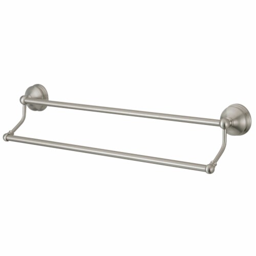 Kingston Brass BA1163SN Vintage 24  Dual Towel Bar, Brushed Nickel Perspective: front