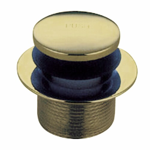 Kingston Brass VTDESHOEMB Trimscape Toe-Touch Tub Drain With Overflow