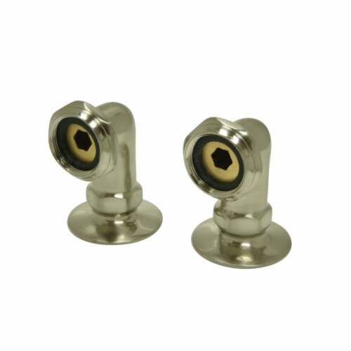 Kingston Brass CC2RS8 2  Riser for Leg Tub Filler, Brushed Nickel Perspective: front