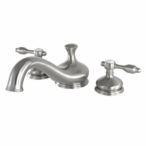 Kingston Brass KS3338TAL Tudor Roman Tub Faucet, Brushed Nickel Perspective: front