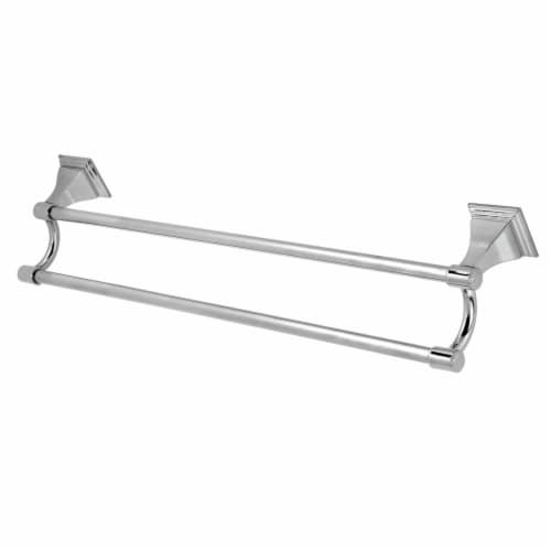 Kingston Brass BAH6123C Monarch 24-Inch Dual Towel Bar, Polished Chrome Perspective: front