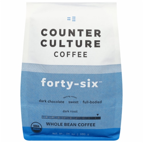 Counter Culture Forty-Six Whole Bean Coffee Perspective: front