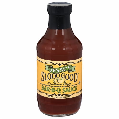 Jesse's Slooo Good™ BBQ Sauce Perspective: front
