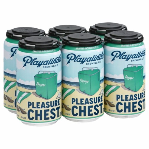 Playalinda Brewing Co.® Pleasure Chest IPA Perspective: front