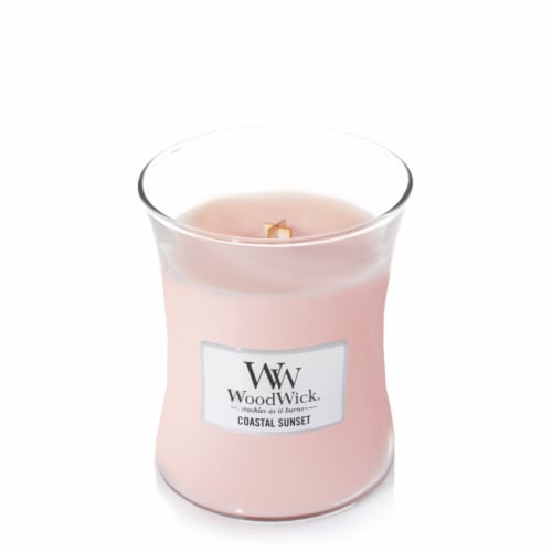 WoodWick® Coastal Sunset Jar Candle Perspective: front