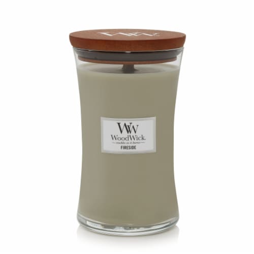 WoodWick® Fireside Scented Candle - Gray, 1 ct - Kroger