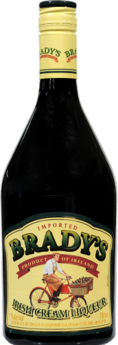 Brady's Irish Cream Liqueur Perspective: front