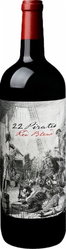 22 Pirates Red Blend California Wine Perspective: front