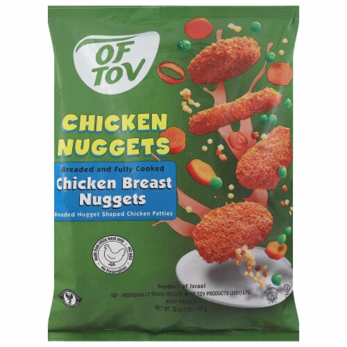 Of Tov Frozen Chicken Breast Nuggets Perspective: front