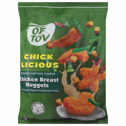 Of Tov Frozen Chicken Breast Nuggets Perspective: front