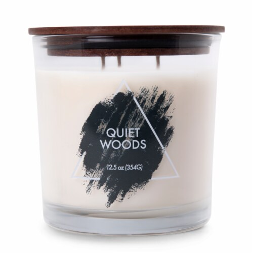 Sterno Home Self Care Quiet Woods Jar Candle Perspective: front