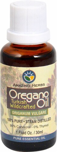 Amazing Herbs Pure Oregano Oil Perspective: front