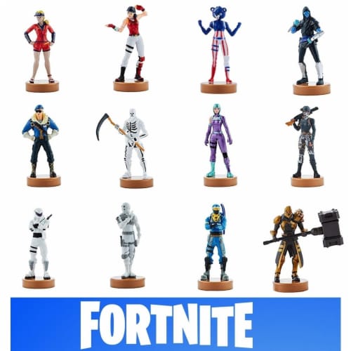 Fortnite Popular Character Stampers 12pk Deluxe Box Cake Toppers Battle Figures 1 Kroger