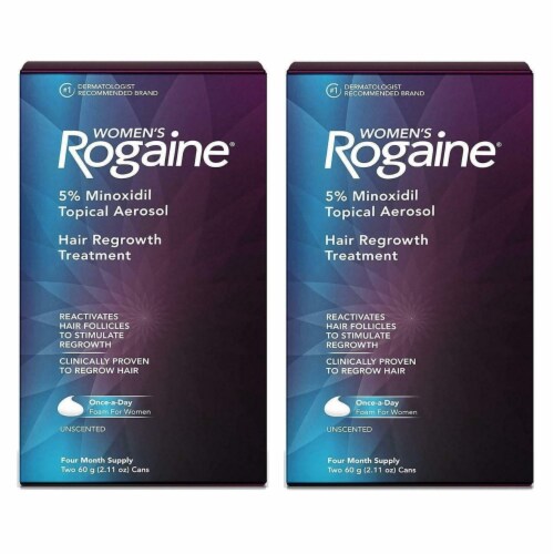 Rogaine Women's Foam Hair Treatment 8 Month 5% Loss Care, unit - Kroger