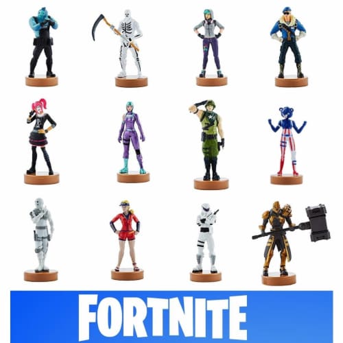 Fortnite Battle Royale Stampers 12pk Deluxe Box Cake Toppers