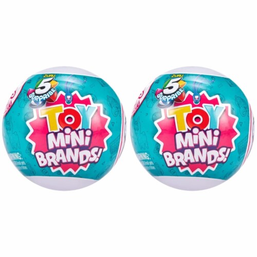 5 Surprise Toy Mini Brands Capsule 2pk Series 1 Miniature Bundle Zuru,  2-pack - Kroger