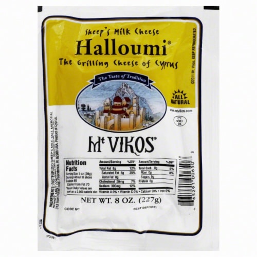 Mt. Vikos Halloumi Cheese Perspective: front