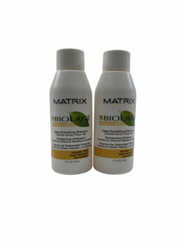 Matrix Biolage Deep Smoothing Shampoo Unruly & Frizzy Hair  OZ Set of 2,  1 - Kroger