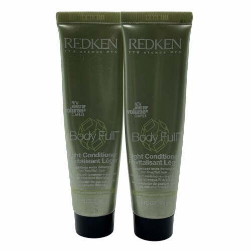 Redken Body Full Light Conditioner Fine & Flat Hair 1 OZ Set of 2 Perspective: front