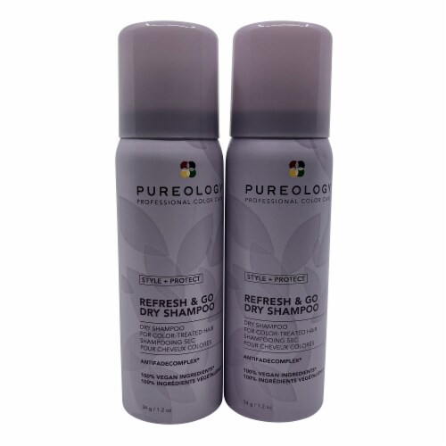 Touhou to uger hærge Pureology Refresh & Go Dry Shampoo Color Treated Hair 1.2 OZ Set of 2, 1 -  Gerbes Super Markets