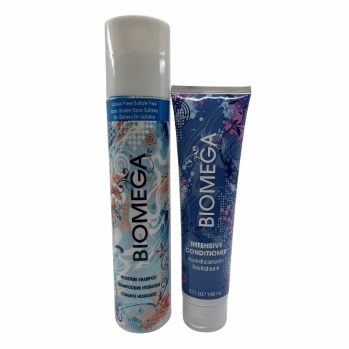 Aquage Biomega Moisture Shampoo 10 OZ & Intensive Conditioner 5 OZ, 1 -  Harris Teeter
