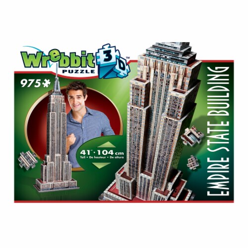 Wrebbit Empire State Building 3D Puzzle Perspective: front