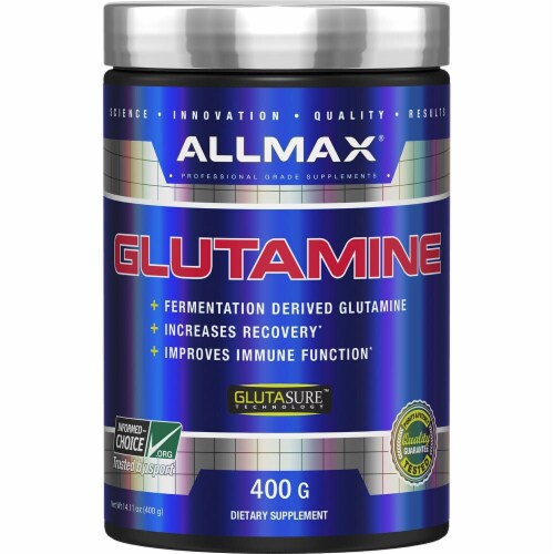 ALLMAX Nutrition  Glutamine Powder Perspective: front