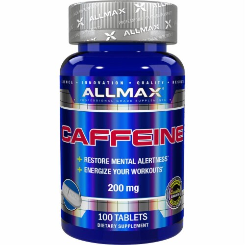 ALLMAX Nutrition  Caffeine Perspective: front