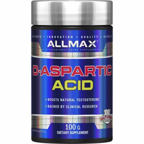 ALLMAX Nutrition  D-Aspartic Acid Perspective: front