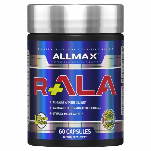 ALLMAX Nutrition  R+ ALA™ Perspective: front