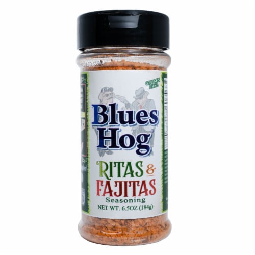 Blues Hog® Dry Rub Ritas & Fajitas All-Purpose Seasoning All-Natural Perspective: front