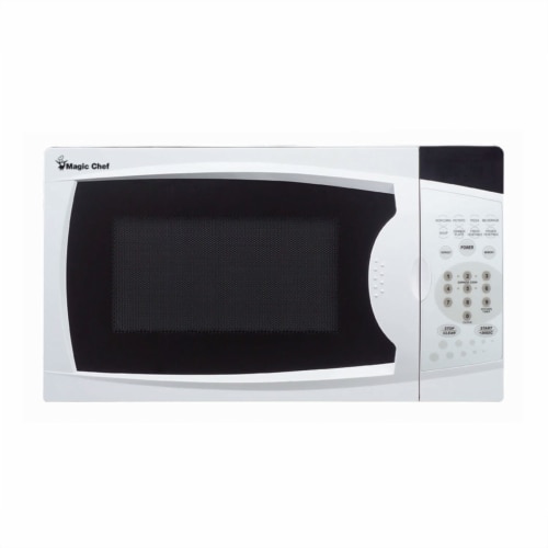 MAGIC CHEF Countertop Microwave Oven - White Perspective: front