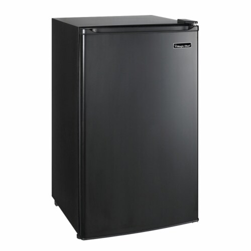 Magic Chef MCBR350S2 3.5 Cubic Feet Compact Mini Refrigerator & Freezer,  Silver, 1 Piece - Kroger