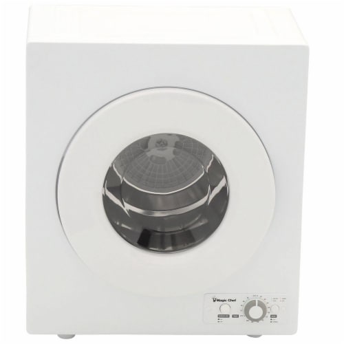 MAGIC CHEF Compact Electric Dryer - White Perspective: front
