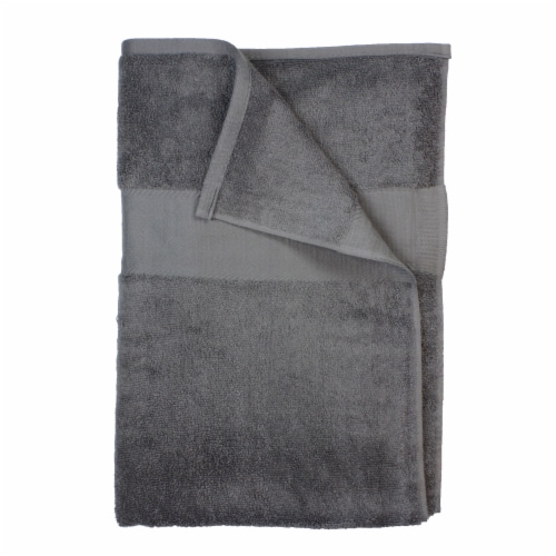 American Heritage Bath Sheet - Dark Grey Perspective: front